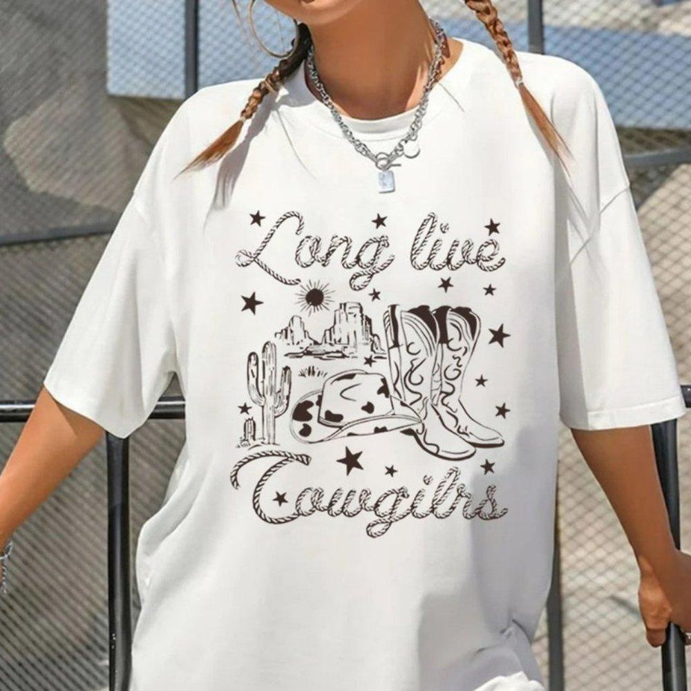Long Live Cowgirls Morgan Wallen T-Shirts Unisex Tee Shirt